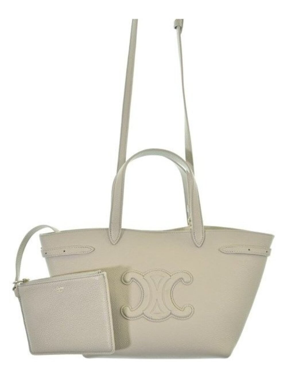 Celine Mini Cabas Anais Cuir Triomphe Tote Bag